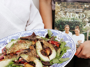 Roasted Beets and Nectarines with Dukkah