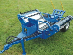 McIntosh&#039;s newly introduced double bale feeder.