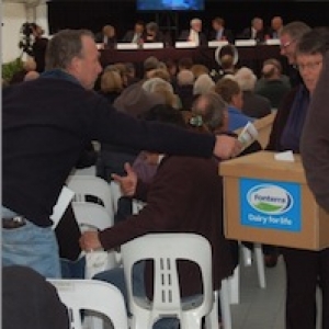 Fonterra shareholders cast votes