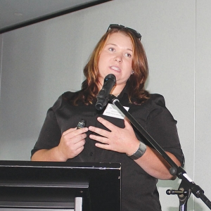 Northland Agricultural Research Farm’s Karla Frost.