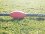 Floating hose buoys