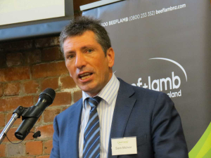 Beef + Lamb NZ chief executive Sam McIvor.