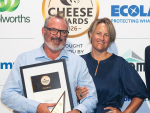Simon and Annabel Berry, Whitestone Cheese with the top award.