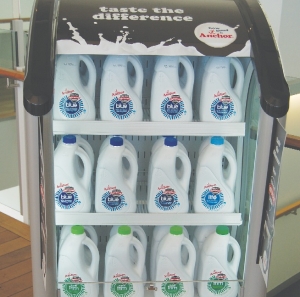 Lightproof milk bottles winning over consumers