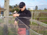 2014 Young Viticulturist of the Year winner, Paul Robinson, competing in the final.