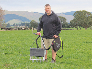 Massey University soil scientist Dave Horne.