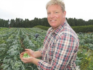 Ohakune grower Bruce Rollison.