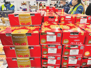Exports topped 4,000 tonnes on the back of Chinese New Year demand, surpassing last year’s 3,800 tonnes.