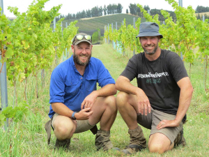 Mike Saunders and Nick Gill at Greystone.