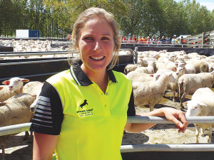 Felicity Cameron, Spring Sheep Dairy’s Tauwhere Road Farm manager.