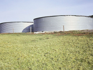 Installation of the slurry tanks is said to be straightforward, without the need for a concrete base.