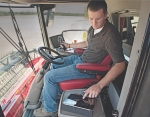 Redesigned cab for Axial-Flow combines