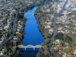 The Waikato river.