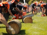 Husqvarna gear at the Hilux NZ Rural Games 2015.