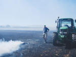 Harvest goes up in smoke!