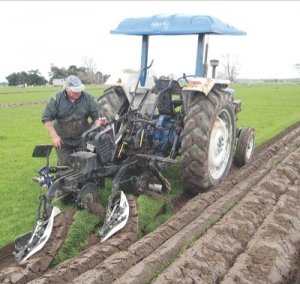 Ploughing niche for dairyshed man