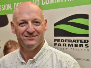 Federated Farmers Arable vice-chairperson, grains, Brian Leadley.