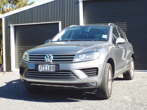 The Volkswagen Touareg.