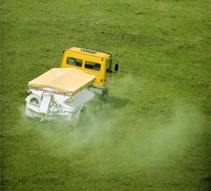 Fertiliser spreading