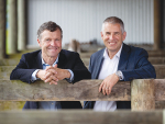 Tatua Co-operative Dairy Company chairman Stephen Allen (left) and chief executive Brendhan Greaney.