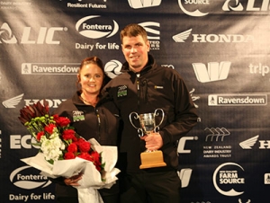 2015 Southland/Otago Sharemilker/Equity Farmer of the Year, Jono &amp; Kelly Bavin