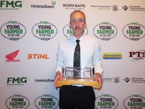 East Coast FMG Young Farmer of the Year Mark Wallace.
