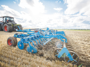 LEMKEN has topped off its Rubin compact disc harrow range with massive ten-metre working width machine.