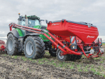 Kverneland's f-drill front hopper is suitable for applying all types of seeds and fertiliser.