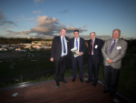 (L-R) Peter Nation, Nathan Guy, Frank Scrimgeour and Warren Hughes.