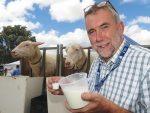 Massey University’s Craig Pritchard believes NZ’s sheep milking potential is great.