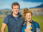 RMPP co-ordinator Ben Trotter and wife Rebecca.