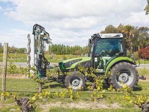 Deutz-Fahr&#039;s range of 5D TTV tractors are aimed at the orchard and vineyard sector.