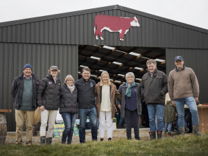 Shrimpton’s Hill Herefords from Cave, has donated the proceeds of one bull in their annual bull sale since the charity was established in 2020.