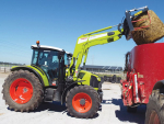 Claas Arion 400 series.