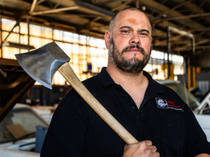 Kiwi axeman Kahu Woolley is back on the chopping block this weekend.