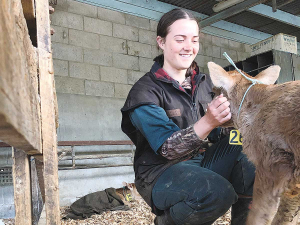Beauty therapist-turned dairy farmer Tyla Ireland has won the DairyNZ Good Boss competition.