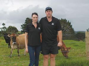 2018 Share Farmers of the Year Dan and Gina Duncan.