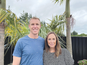 Bay of Plenty Share Farmer of the Year winners Scott and Becks O’Brien.