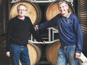 James Healy (left) and Ivan Sutherland are two of the steering committee of 100% Pure Marlborough.