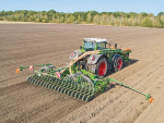 Amazone’s Avant cultivator-drill combination in action.