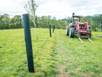 Fonterra is turning milk bottles into fence posts.