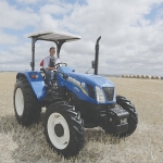Versatile utility tractor offers fuel efficiency
