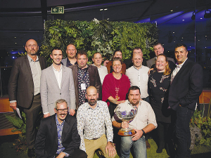 Fonterra’s Edendale team which took out the Best Large Site Award.