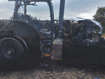 Nesting birds trigger machinery fires