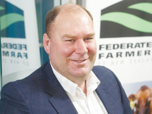 Fed Farmers national president Andrew Hoggard.