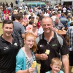 Visitors to Fonterra's community day at Te Rapa