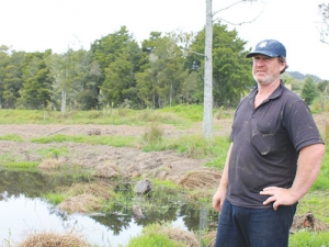 Hikurangi farmer Steve Brown says there’s a lot to gain by retiring wetlands.
