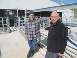 Tumunui Trust original trustees Donald Bennett (left) and Andrew Kusabs.