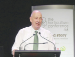 Horticultural NZ chief executive Mike Chapman addressing the industry’s annual conference.