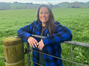 Dairy Environment Leaders chair Amber Carpenter.